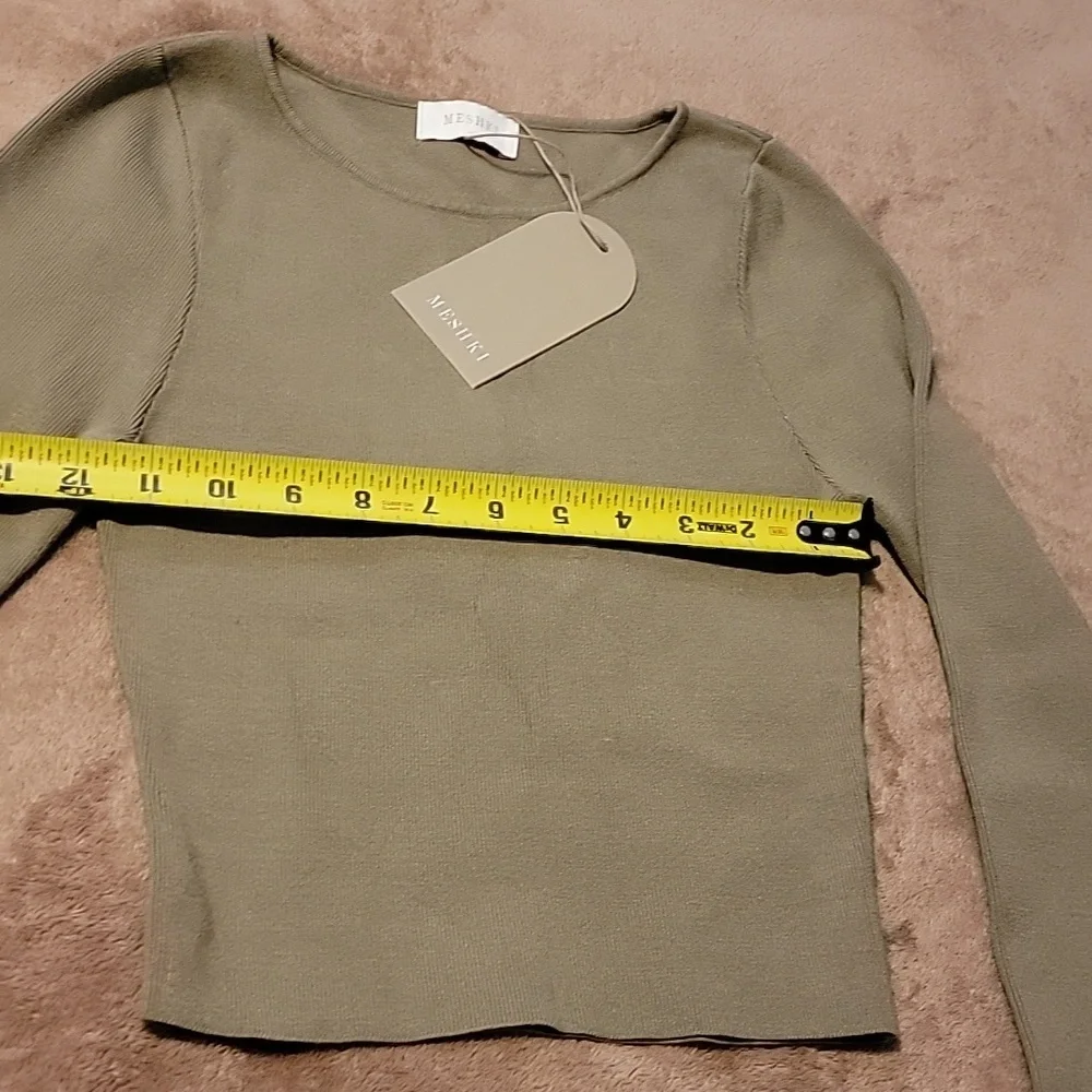 Meshki Olive Long Sleeve - Picture 3 of 5